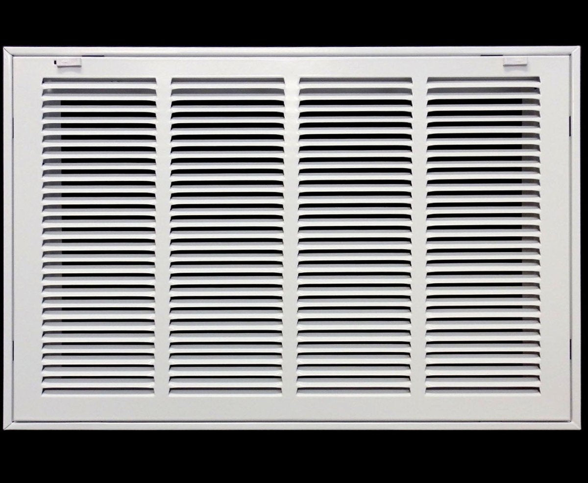22" X 18" Steel Return Air Filter Grille for 1" Filter - Removable Frame - [Outer Dimensions: 24 5/8" X 20 5/8"] - HVAC PremiumRFG2218 HP