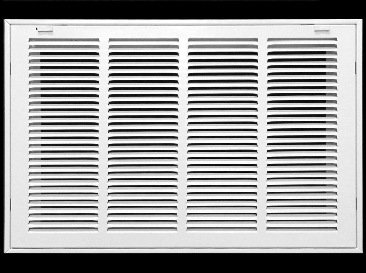 22" X 8" Steel Return Air Filter Grille for 1" Filter - Removable Frame - [Outer Dimensions: 24 5/8" X 10 5/8"] - HVAC PremiumRFG228 HP