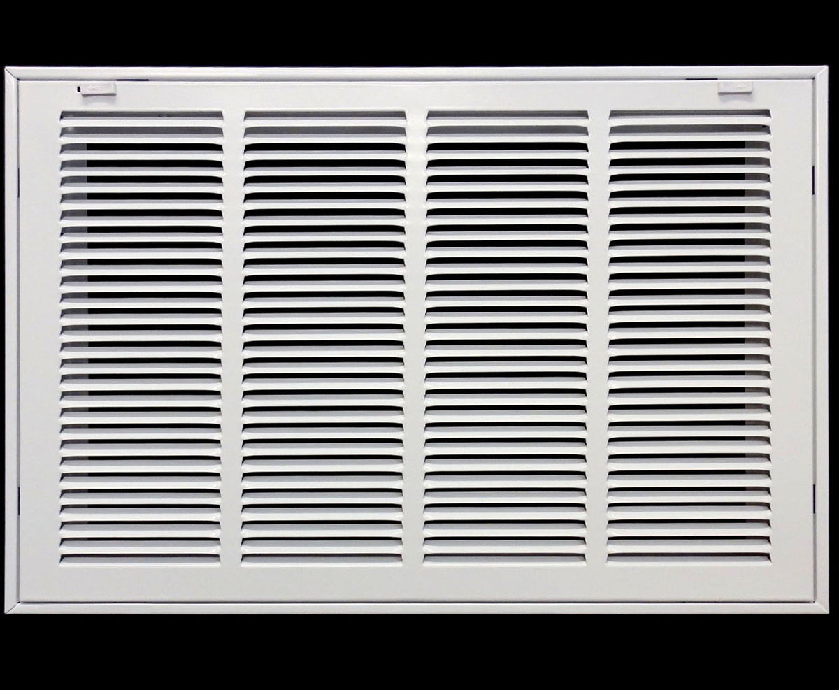 22&quot; X 14&quot; Steel Return Air Filter Grille for 1&quot; Filter - Removable Frame - [Outer Dimensions: 24 5/8&quot; X 16 5/8&quot;]
