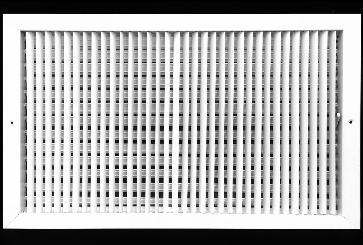 24&quot; X 12&quot; ADJUSTABLE AIR SUPPLY DIFFUSER - HVAC Vent Duct Cover Sidewall or Ceiling - HVAC PremiumSV2412 HP - 1