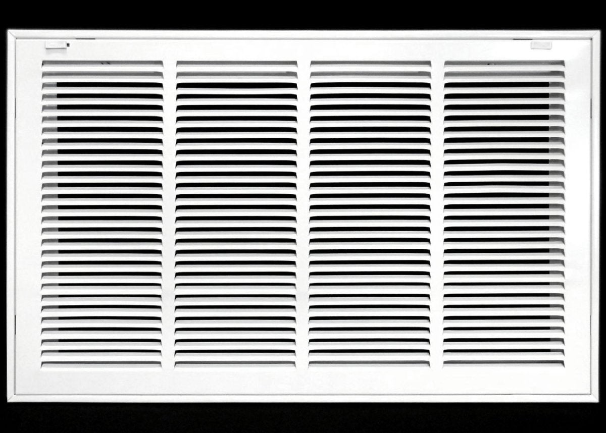 24" X 18" Steel Return Air Filter Grille for 1" Filter - Removable Frame - [Outer Dimensions: 26 5/8" X 20 5/8"] - HVAC PremiumRFG2418 FBA - HP
