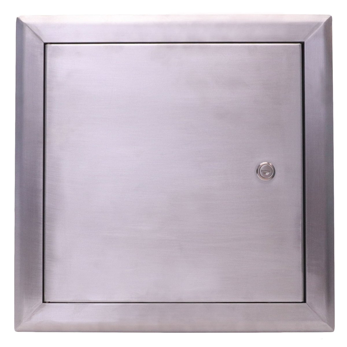24&quot; X 24&quot; Aluminum Insulated Fire Resistant Access Panel Door For Wall / Ceiling Application (Lock and Key) With Frame - [Outer Dimensions: 25&quot; Width X 25&quot; Height] - HVAC PremiumAD - A - 390 - 24x24