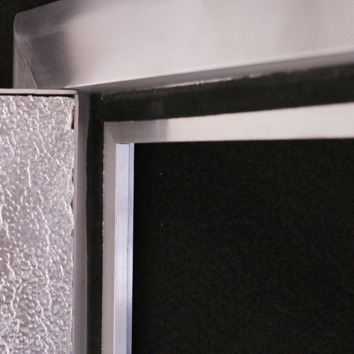 24&quot; X 24&quot; Aluminum Insulated Fire Resistant Access Panel Door For Wall / Ceiling Application (Lock and Key) With Frame - [Outer Dimensions: 25&quot; Width X 25&quot; Height] - HVAC PremiumAD - A - 390 - 24x24