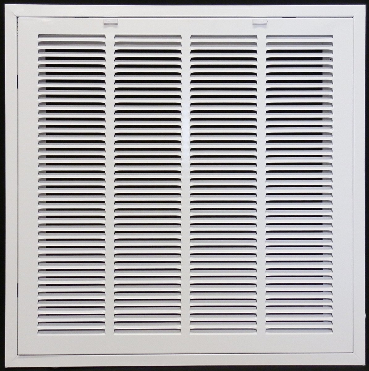 24" x 24" RETURN FILTER GRILLE for Drop Ceiling - Uses 20" x 20" Filter - Easy Access Door & Latch To Filter - HVAC PremiumRFG2020LAYIN FBA
