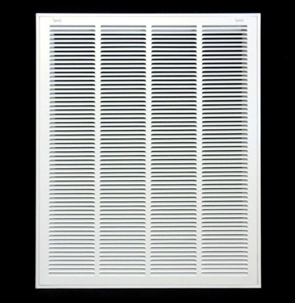 24" X 34" Steel Return Air Filter Grille for 1" Filter - Removable Frame - [Outer Dimensions: 26 5/8" X 36 5/8"] - HVAC PremiumRFG2434 HP