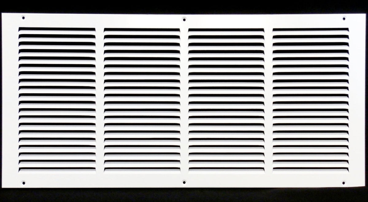 22&quot; X 14&quot; Air Vent Return Grilles - Sidewall and Ceiling - Steel