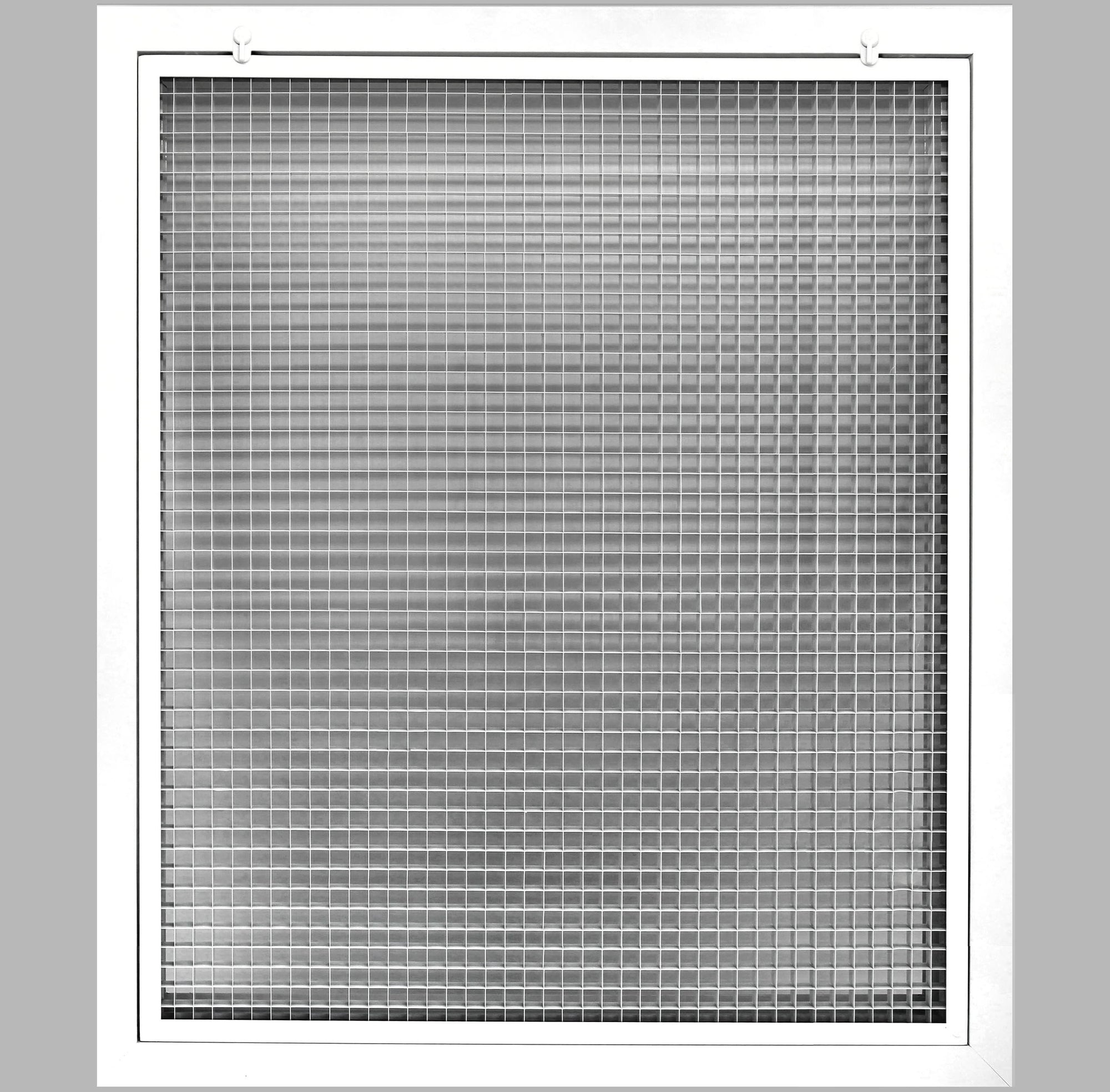 24" x 28" Cube Core Eggcrate Return Air Filter Grille for 1" Filter
