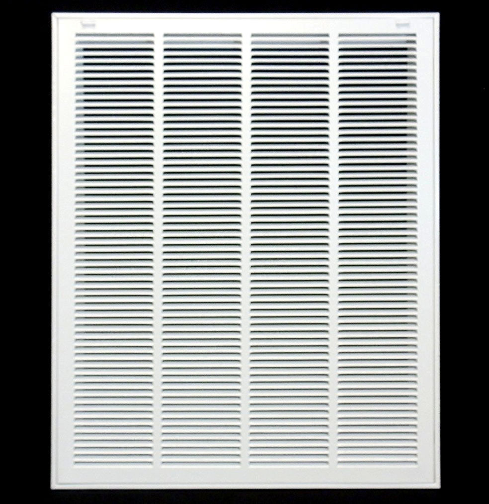 24&quot; X 28&quot; Steel Return Air Filter Grille for 1&quot; Filter - Removable Frame - [Outer Dimensions: 26 5/8&quot; X 30 5/8&quot;]