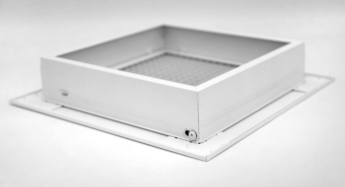 22&quot; x 20&quot; Cube Core Eggcrate Return Air Filter Grille for 1&quot; Filter