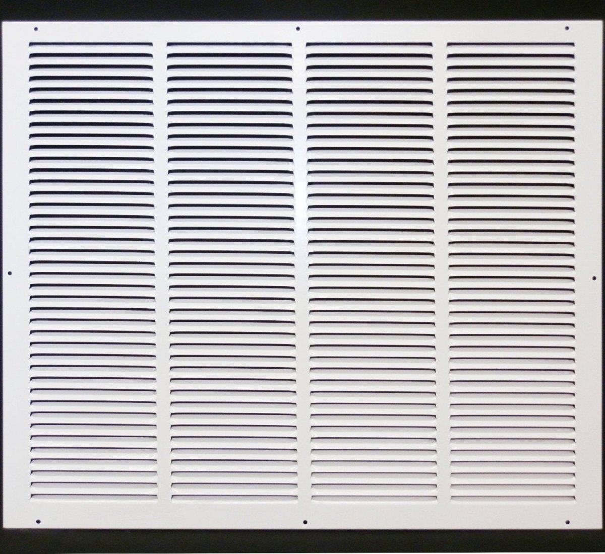 24"W X 20"H [Duct Opening] Steel Air Vent Return Grille - HVAC VENT DUCT COVER DIFFUSER - [Outer Dimensions: 25.75"W X 21.75"H] - HVAC PremiumMFRG2420W - HP
