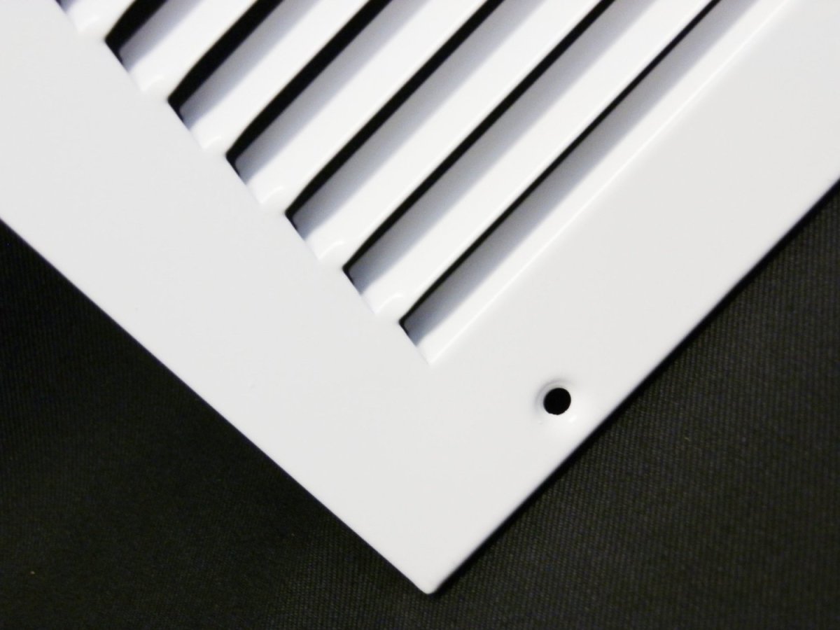 24&quot;W X 24&quot;H [Duct Opening] Steel Air Vent Return Grille - HVAC VENT DUCT COVER DIFFUSER - [Outer Dimensions: 25.75&quot;W X 25.75&quot;H] - HVAC PremiumRG2424 FBA