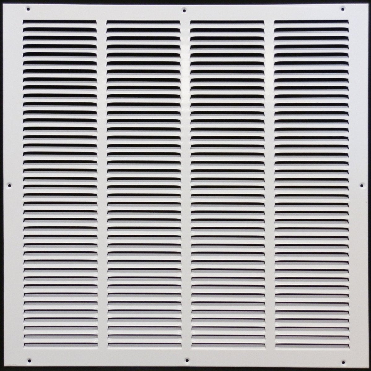 24"W X 24"H [Duct Opening] Steel Air Vent Return Grille - HVAC VENT DUCT COVER DIFFUSER - [Outer Dimensions: 25.75"W X 25.75"H] - HVAC PremiumRG2424 FBA