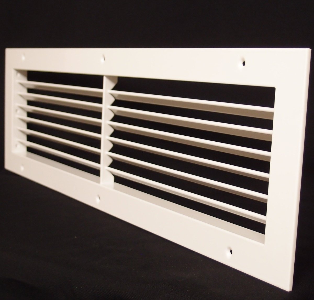 24&quot;w X 6&quot;h Aluminum Adjustable Return/Supply HVAC Air Grille - HVAC PremiumRGADJ - 246
