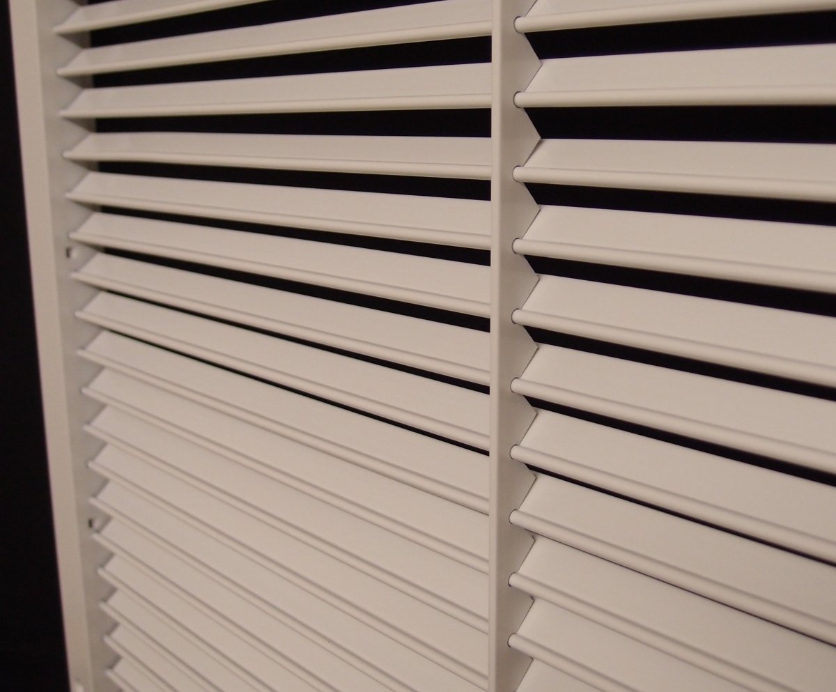 24&quot;w X 6&quot;h Aluminum Adjustable Return/Supply HVAC Air Grille - HVAC PremiumRGADJ - 246