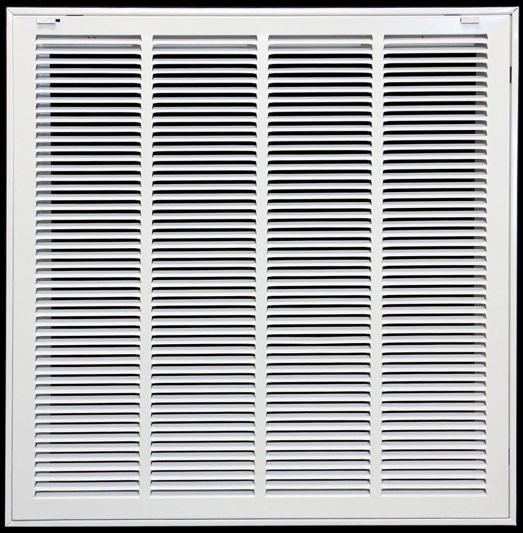 25" X 26" Steel Return Air Filter Grille for 1" Filter - Removable Frame - [Outer Dimensions: 27 5/8" X 28 5/8"] - HVAC PremiumRFG2526 HP