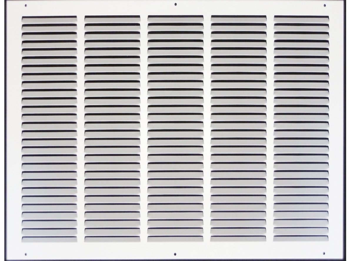25"W X 25"H [Duct Opening] Steel Air Vent Return Grille - HVAC VENT DUCT COVER DIFFUSER - [Outer Dimensions: 26.75"W X 26.75"H] - HVAC PremiumRG2525