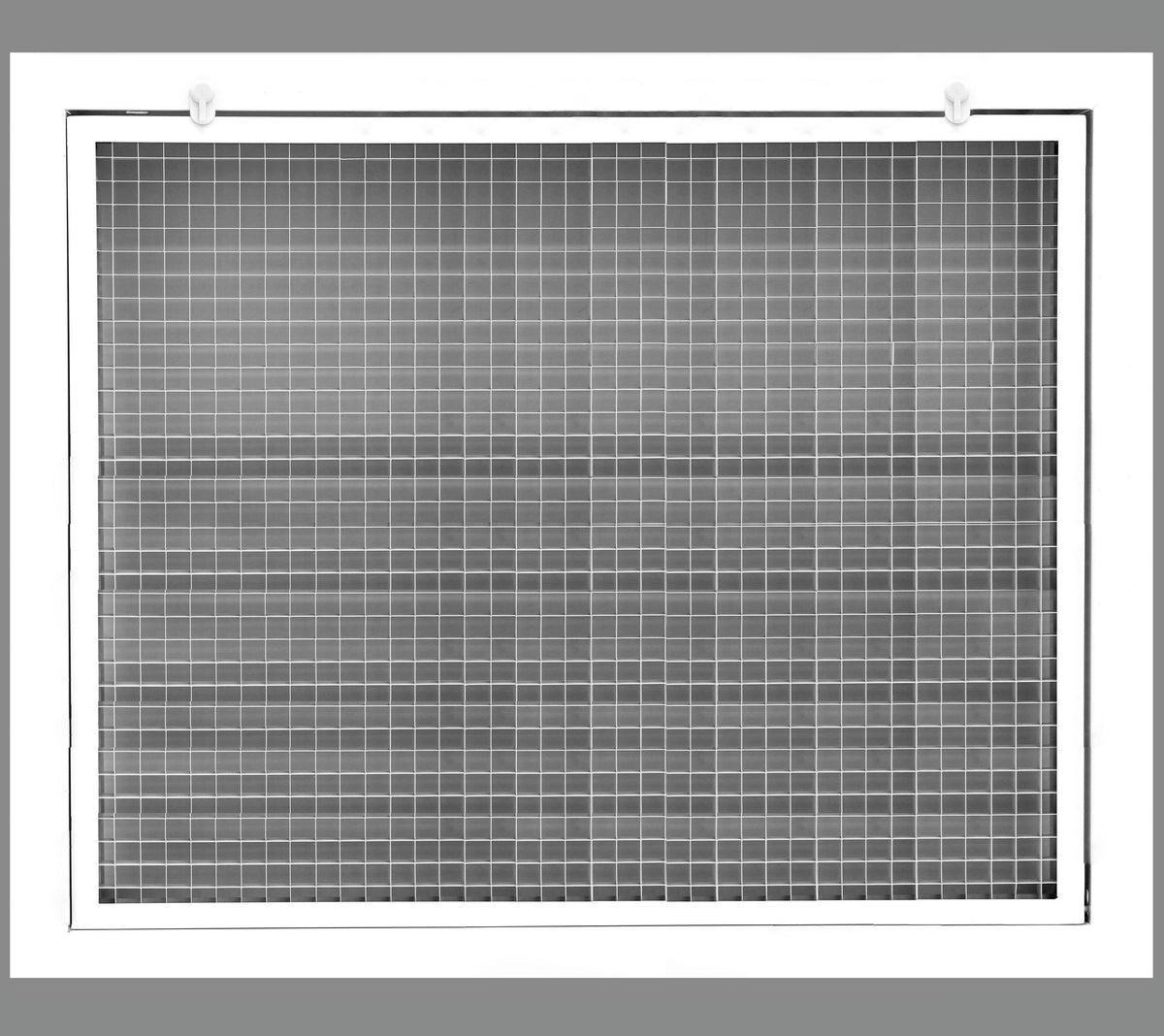 26&quot; x 16&quot; Cube Core Eggcrate Return Air Filter Grille for 1&quot; Filter