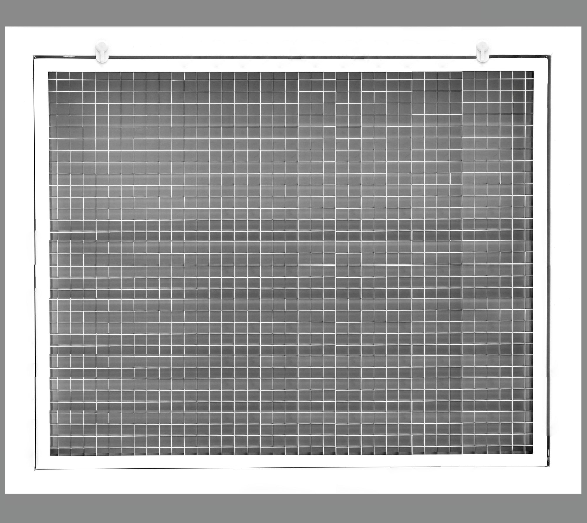 26" x 16" Cube Core Eggcrate Return Air Filter Grille for 1" Filter