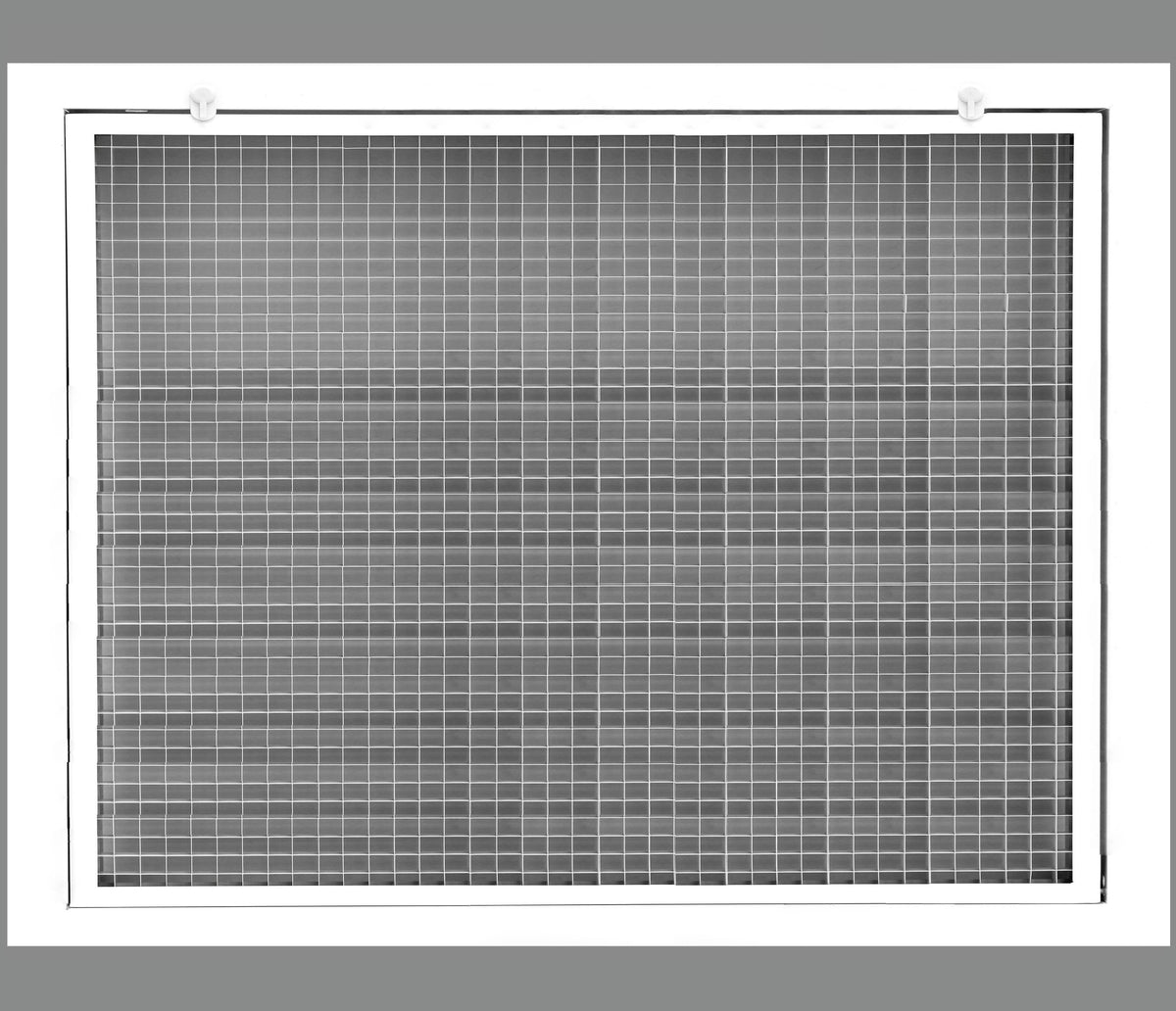 26&quot; x 18&quot; Cube Core Eggcrate Return Air Filter Grille for 1&quot; Filter
