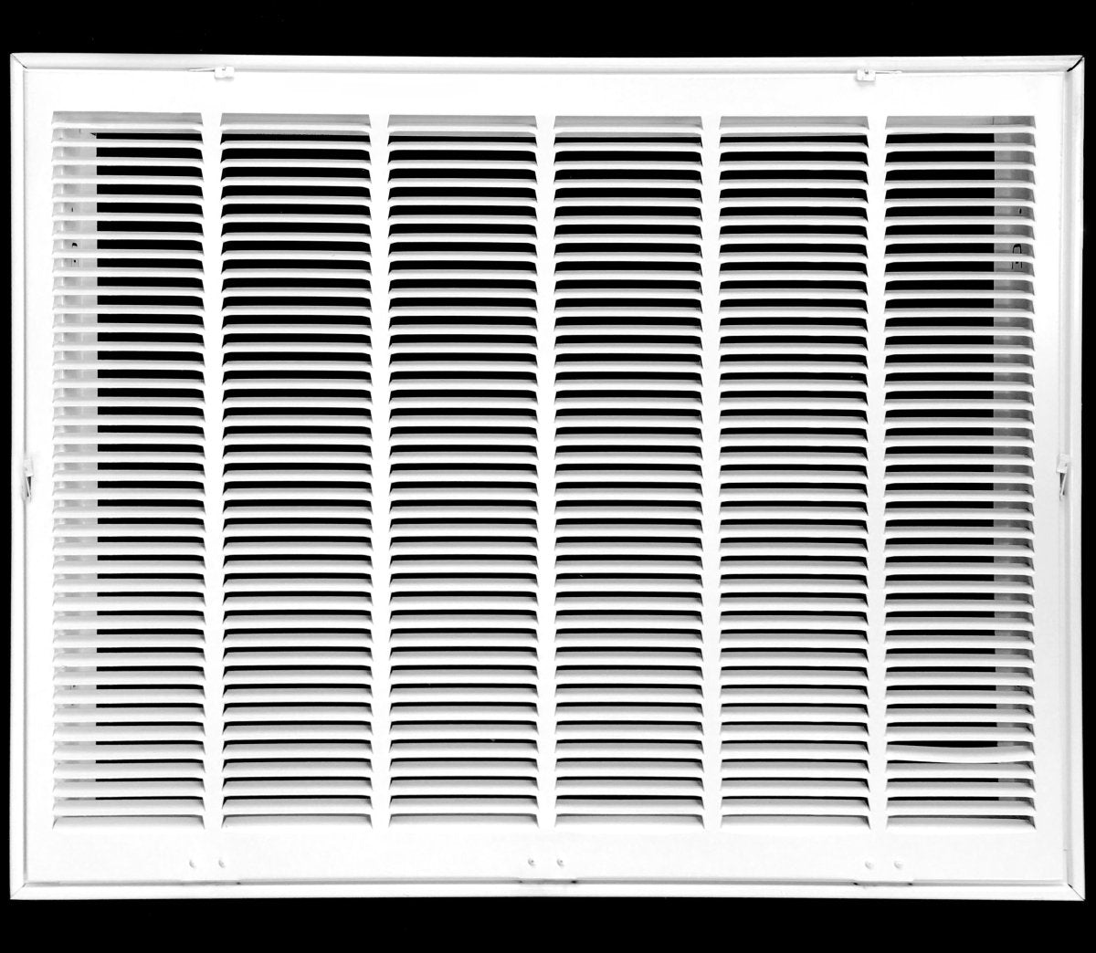 29" X 22" Steel Return Air Filter Grille for 1" Filter - Fixed Hinged - [Outer Dimensions: 31 5/8" X 24 5/8"] - HVAC Premium190 29X22 FBA