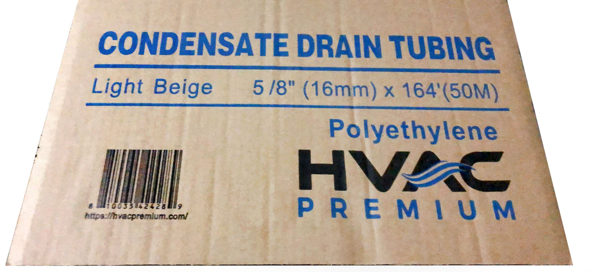 Condensate Pump - Drain Hose 5/8&quot; - 16 &amp; 18 164ft, 50m, Stretch of 0.5m