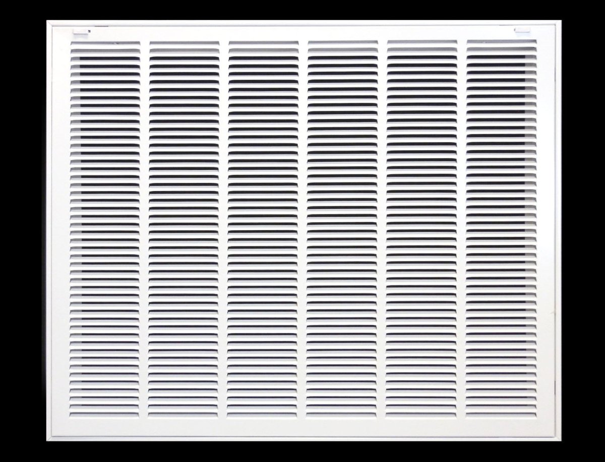30" X 24" Steel Return Air Filter Grille for 1" Filter - Removable Frame - [Outer Dimensions: 32 5/8" X 26 5/8"] - HVAC PremiumRFG3024 FBA