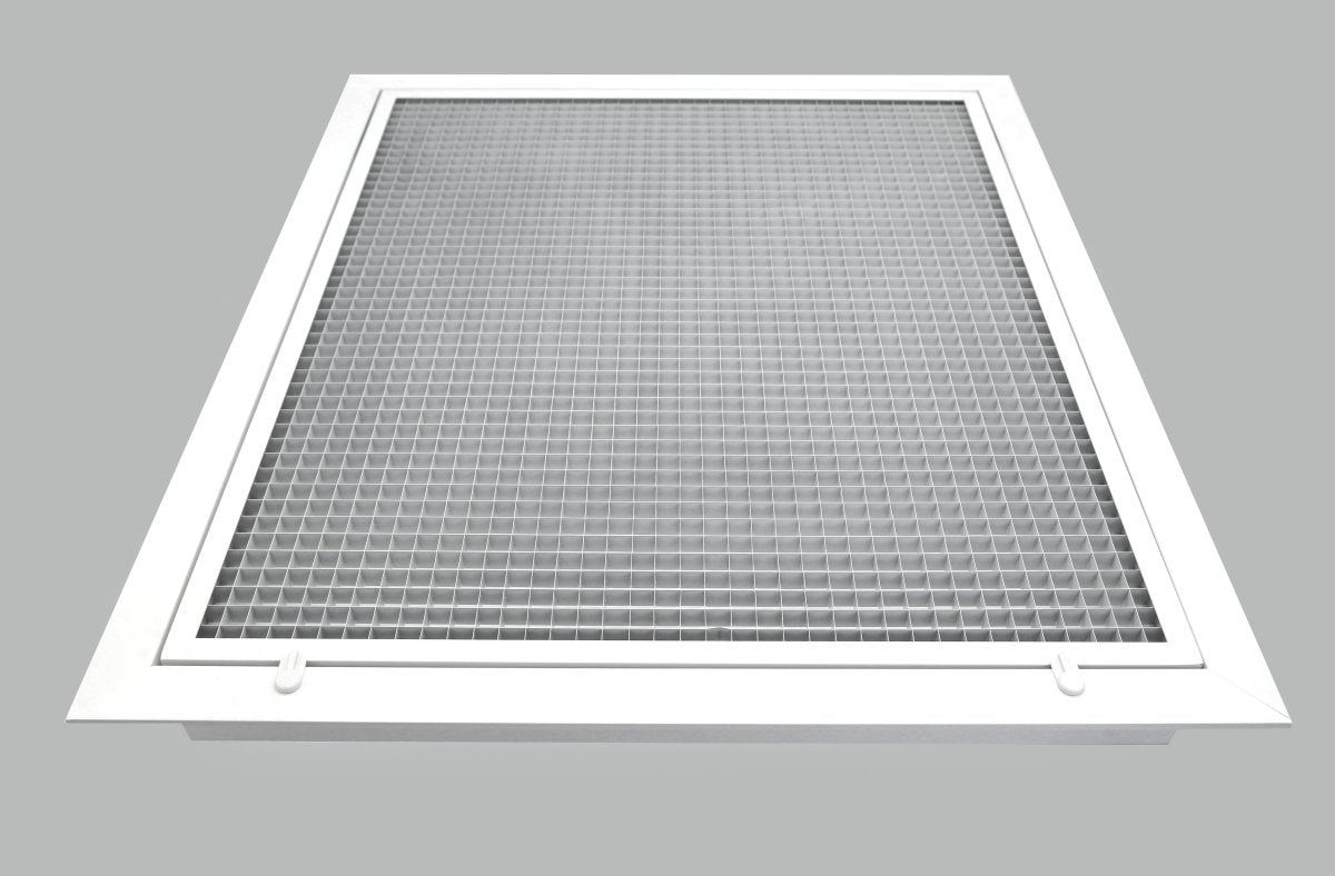 30&quot; x 30&quot; Cube Core Eggcrate Return Air Filter Grille for 1&quot; Filter - HVAC PremiumCRFG3030
