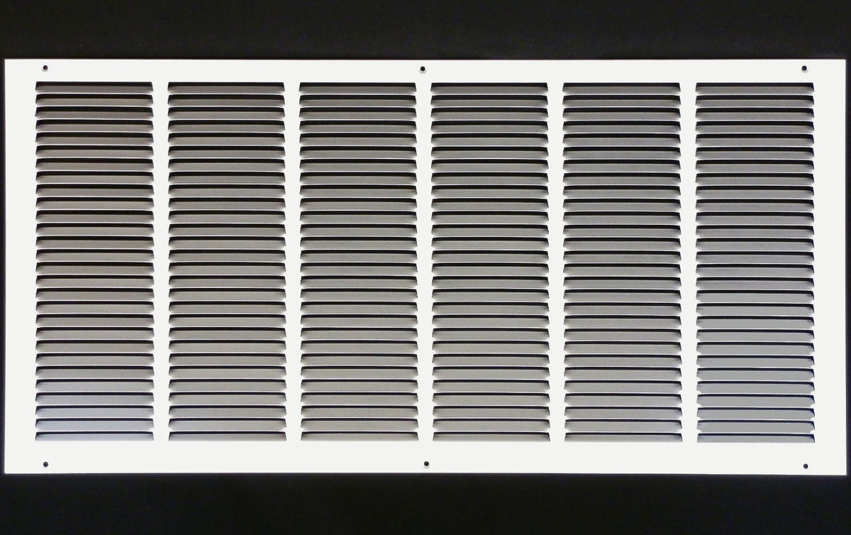 30&quot; X 14&quot; Air Vent Return Grilles - Sidewall and Ceiling - Steel