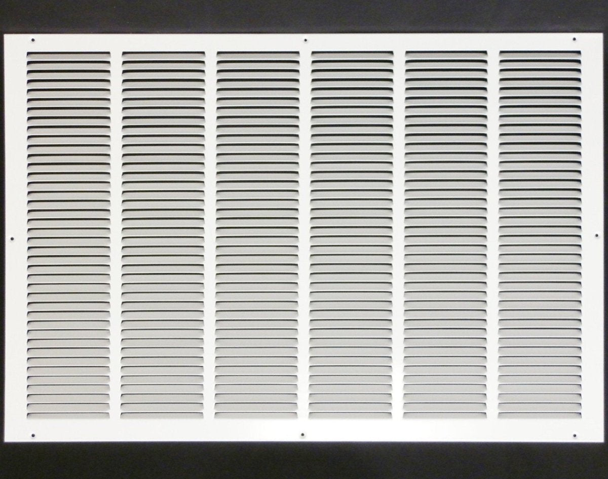 30"W X 20"H [Duct Opening] Steel Air Vent Return Grille - HVAC VENT DUCT COVER DIFFUSER - [Outer Dimensions: 31.75"W X 21.75"H] - HVAC PremiumRG3020 FBA