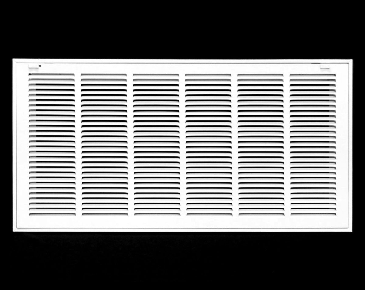 34" X 12" Steel Return Air Filter Grille for 1" Filter - Removable Frame - [Outer Dimensions: 36 5/8" X 14 5/8"] - HVAC PremiumRFG3412 HP