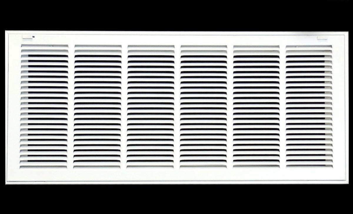 36" X 6" Steel Return Air Filter Grille for 1" Filter - Removable Frame - [Outer Dimensions: 38 5/8" X 8 5/8"] - HVAC PremiumRFG366 HP