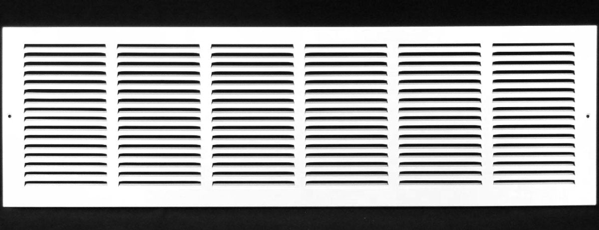 36"W X 10"H [Duct Opening] Steel Air Vent Return Grille - HVAC VENT DUCT COVER DIFFUSER - [Outer Dimensions: 37.75"W X 11.75"H] - HVAC Premium170 36X10 FBA