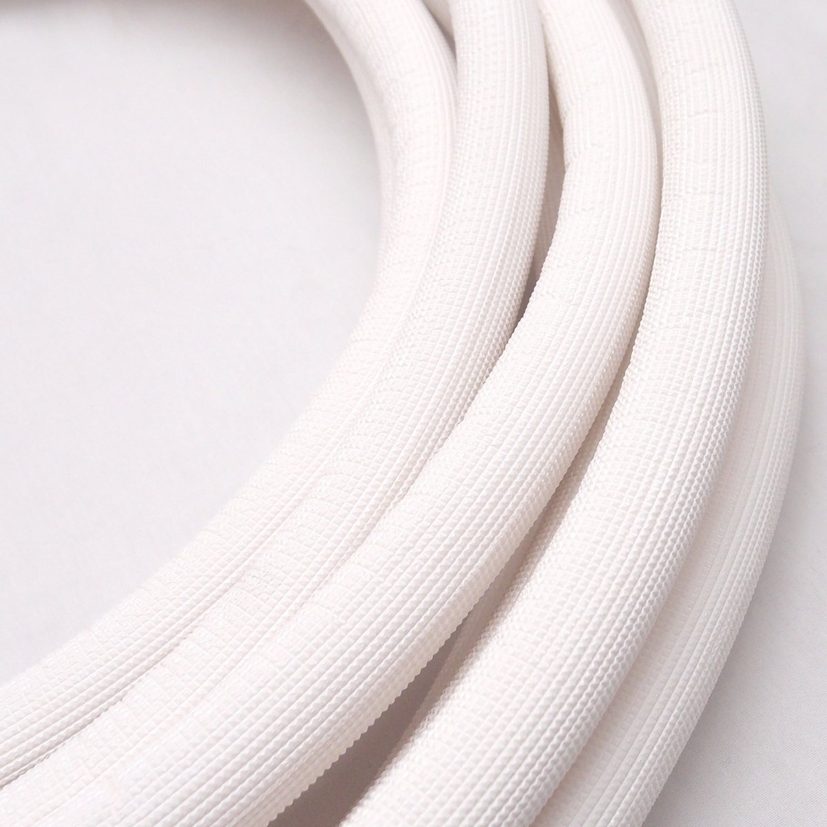 3/8" Insulated Copper Coil Line - 1/2" White Insulation - 15' Long - HVAC PremiumCL 38 12W 15