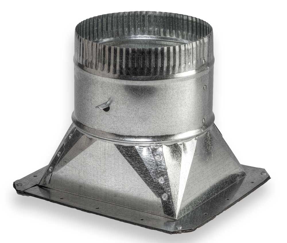 4" Stick on Side Take Off is Compatible with Duct 4", Airtight with Damper - HVAC Premium4STOATwD