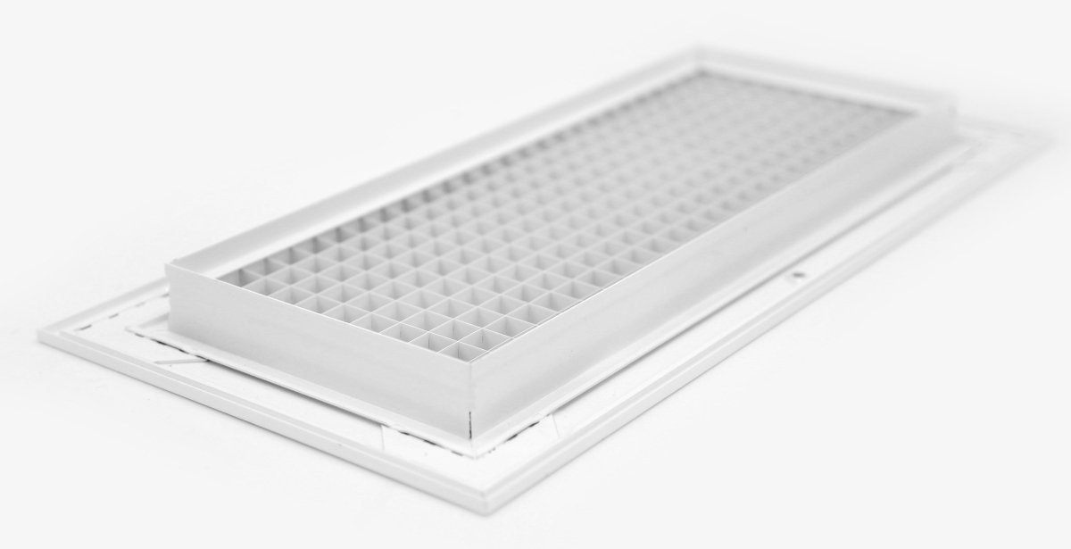 6&quot; x 12&quot; or 12&quot; x 6&quot; Cube Core Eggcrate Return Air Grille - HVAC PremiumCRG612