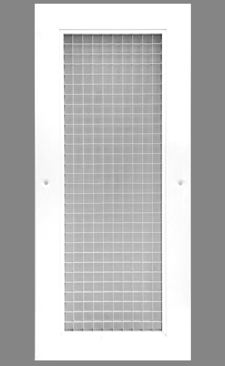6" x 16" or 16" x 6" Cube Core Eggcrate Return Air Grille - HVAC PremiumCRG616