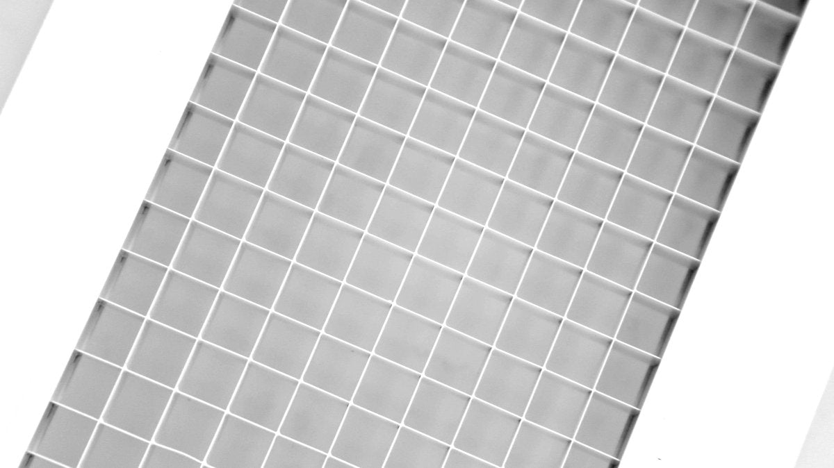 6" x 20" or 20" x 6" Cube Core Eggcrate Return Air Grille - HVAC PremiumCRG620