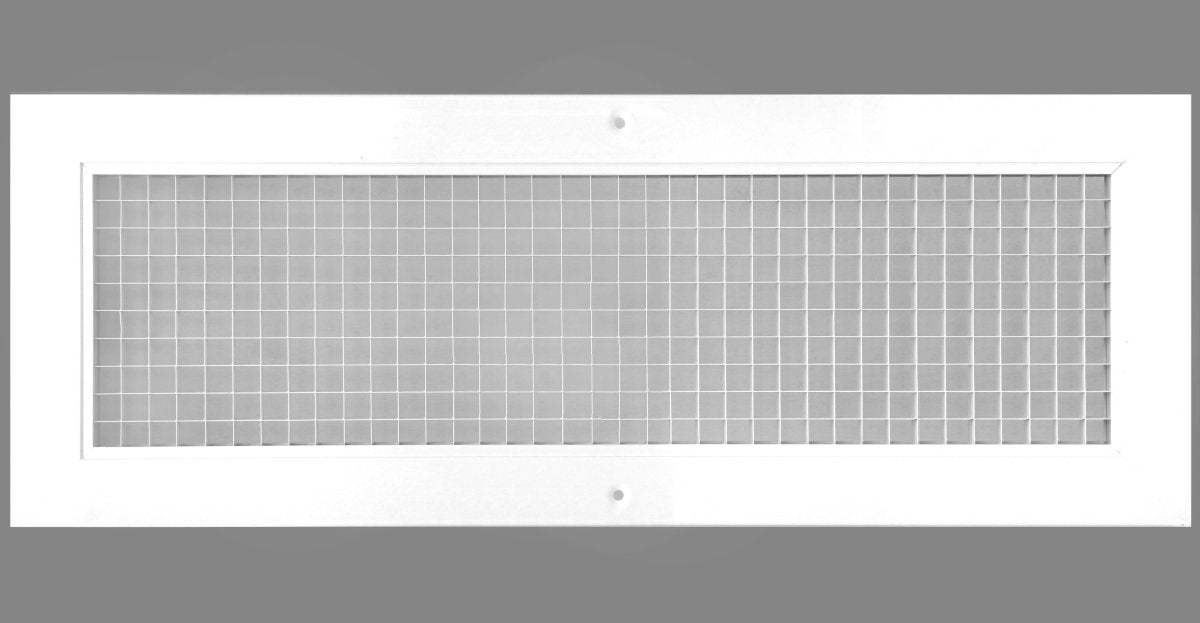 6&quot; x 22&quot; or 22&quot; x 6&quot; Cube Core Eggcrate Return Air Grille - HVAC PremiumCRG622