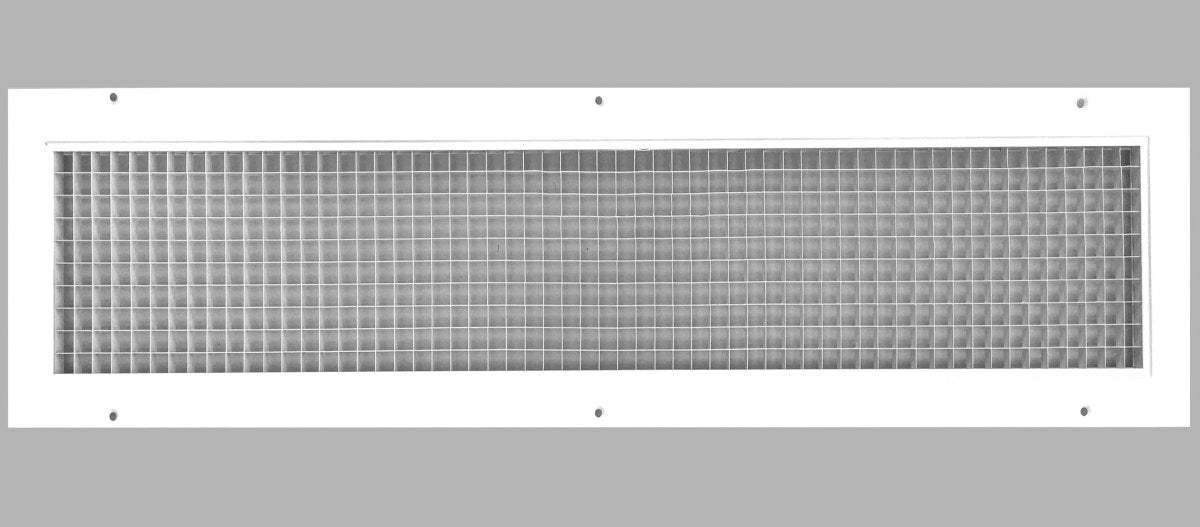 6" x 28" or 28" x 6" Cube Core Eggcrate Return Air Grille - HVAC PremiumCRG628
