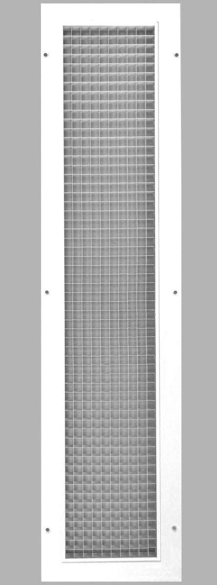 6&quot; x 30&quot; or 30&quot; x 6&quot; Cube Core Eggcrate Return Air Grille - HVAC PremiumCRG630