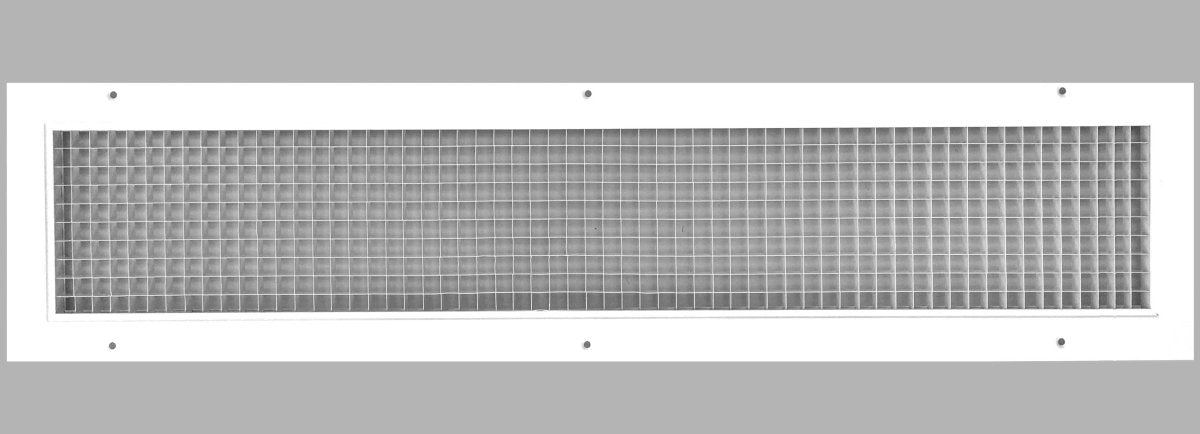 6" x 34" or 34" x 6" Cube Core Eggcrate Return Air Grille - HVAC PremiumCRG634