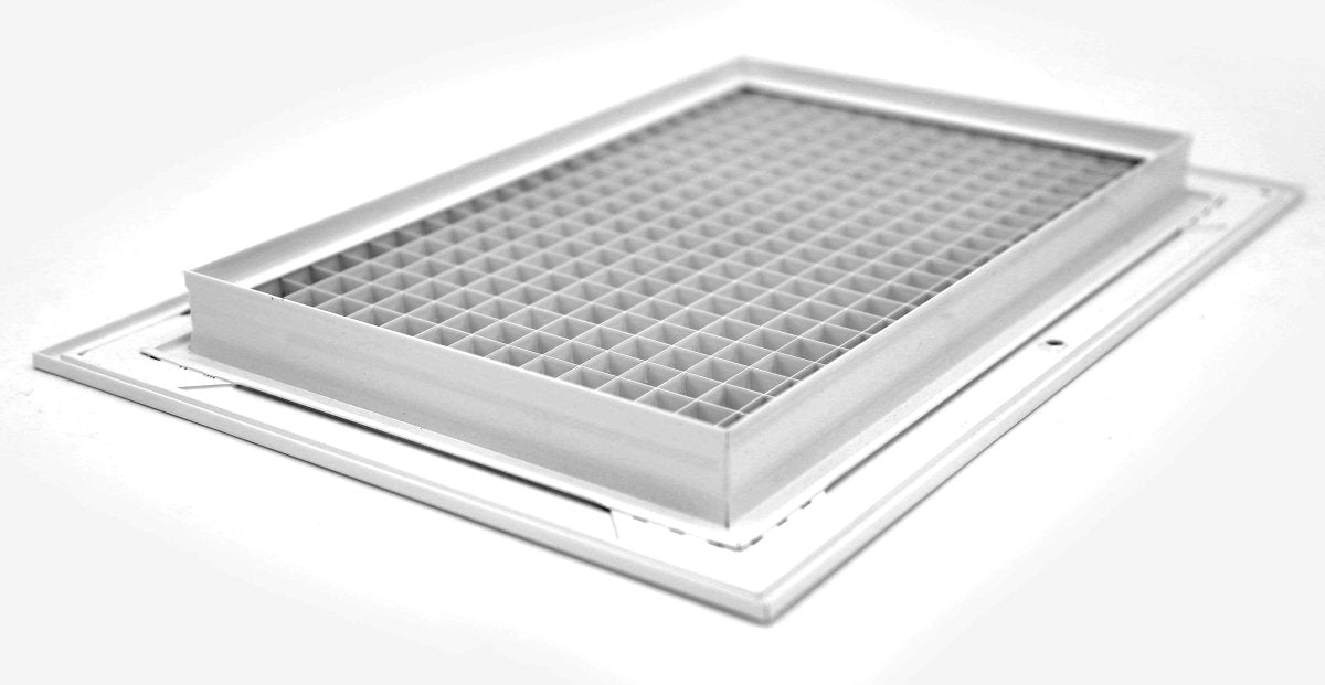 6" x 36" or 36" x 6" Cube Core Eggcrate Return Air Grille - HVAC PremiumCRG636