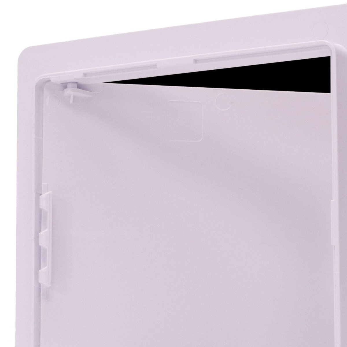 6&quot; X 9&quot; Plastic Access Panel Removable/Reversible Door With Frame For Concealed Wall / Ceiling Application - [Outer Dimensions: 8&quot; Width X 11&quot; Height] - HVAC PremiumAD - P - 001 - 6x9