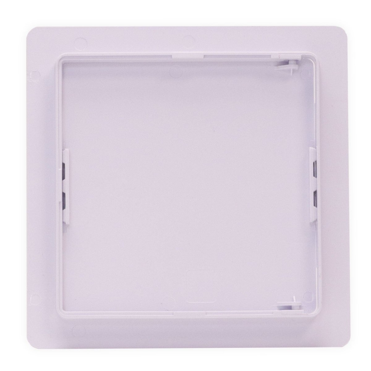 6&quot; X 9&quot; Plastic Access Panel Removable/Reversible Door With Frame For Concealed Wall / Ceiling Application - [Outer Dimensions: 8&quot; Width X 11&quot; Height] - HVAC PremiumAD - P - 001 - 6x9