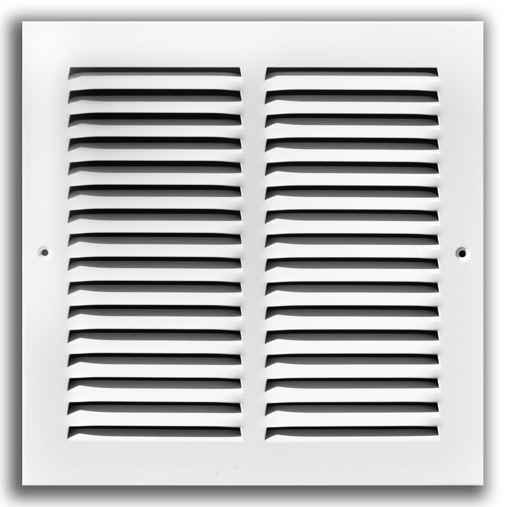 6"W X 4"H [Duct Opening] Steel Air Vent Return Grille - HVAC VENT DUCT COVER DIFFUSER - [Outer Dimensions: 7.75"W X 5.75"H] - HVAC Premium170 06X04 - HP