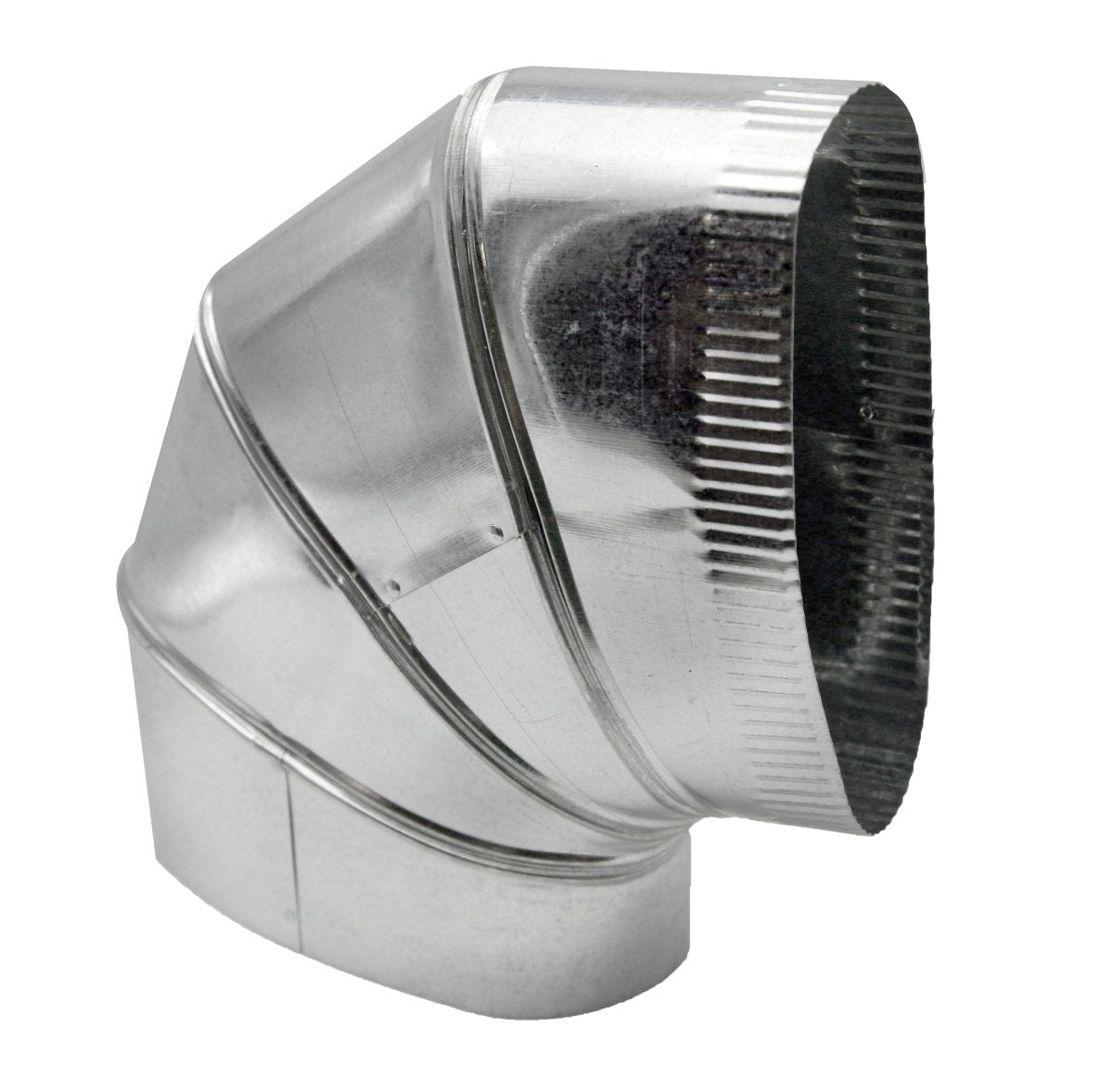 7&quot; 90 Degree Flat Oval Elbow - HVAC Premium790FLT