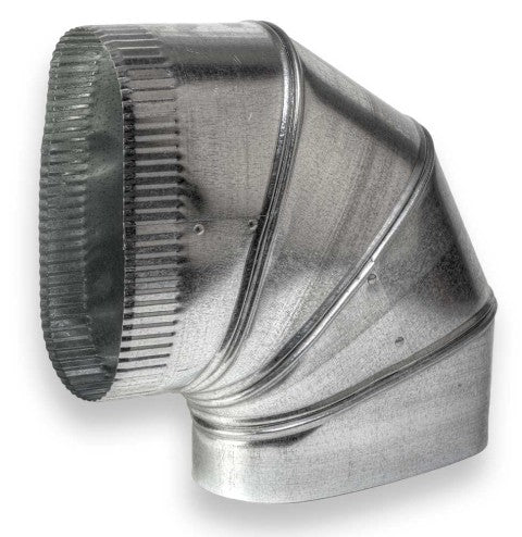7&quot; 90 Degree Flat Oval Elbow - HVAC Premium790FLT