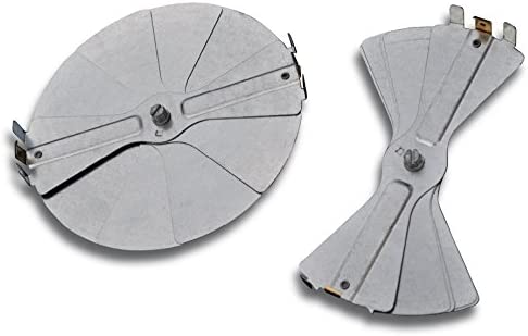 8" RADIAL DAMPER - Control Your Airflow on drop ceiling grilles (8" round duct opening) - HVAC Premium804 - 08