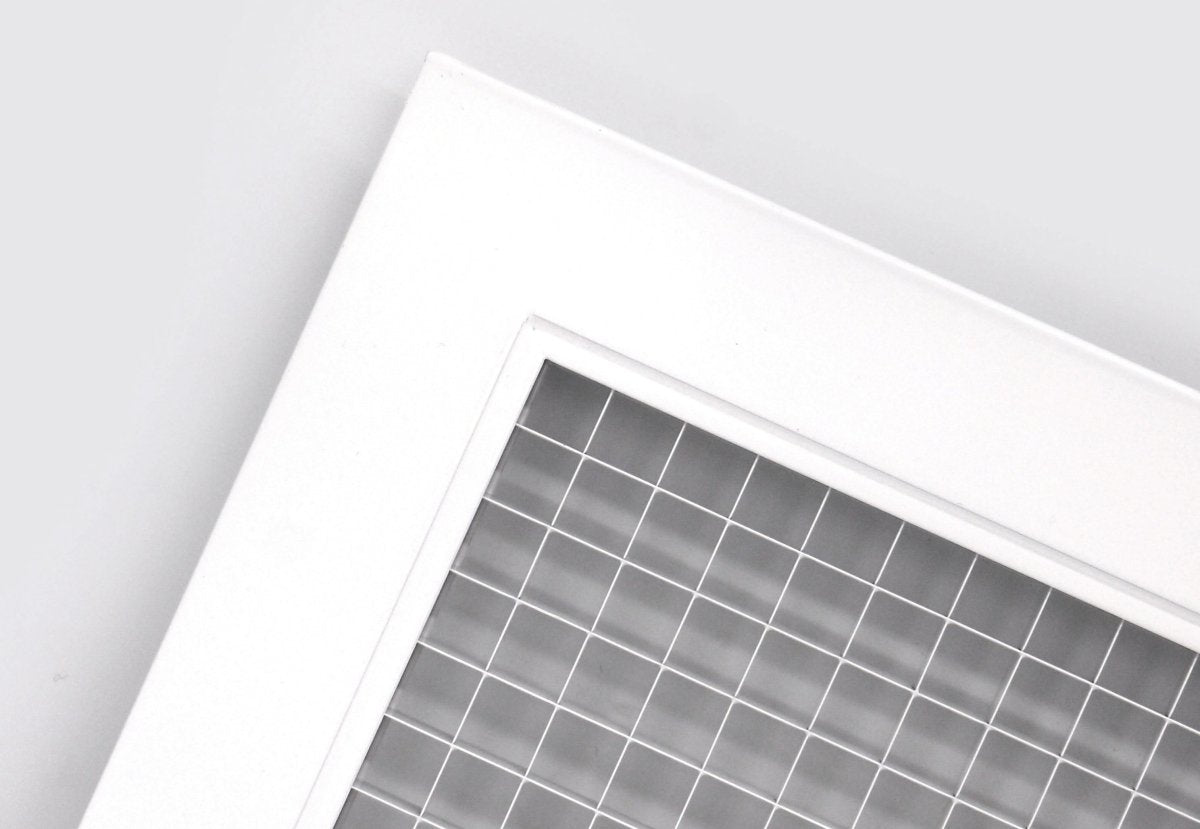 8&quot; x 12&quot; or 12&quot; x 8&quot; Cube Core Eggcrate Return Air Grille - HVAC PremiumCRG812