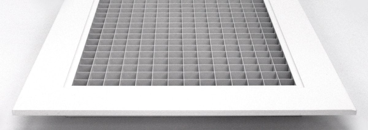 8&quot; x 12&quot; or 12&quot; x 8&quot; Cube Core Eggcrate Return Air Grille - HVAC PremiumCRG812